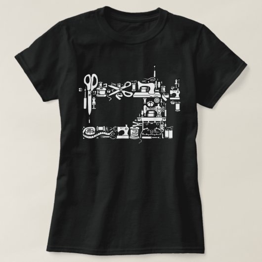 Quiltiermaschinen für Nähmaschinen - Geschenke für T-Shirt (Design vorne)