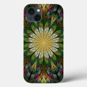 Quiltierte Blume Case-Mate iPhone Hülle (Rückseite)