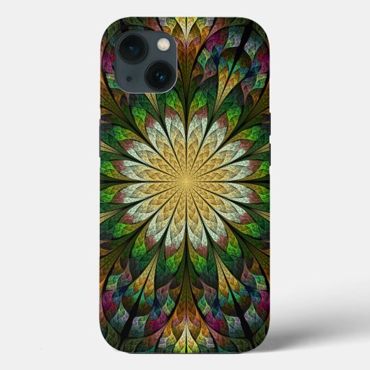 Quiltierte Blume Case-Mate iPhone Hülle (Rückseite)