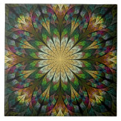 Quiltierte Blume Fliese (Vorderseite)