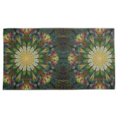 Quiltierte Blume Kissenbezug (Vorderseite-Rechts)