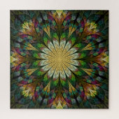 Quiltierte Blume Puzzle (Vertikal)