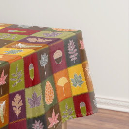 Quiltierte Herbstlaube Tischdecke