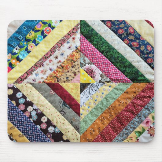 Quiltiertes Druckmuster Mousepad (Vorne)