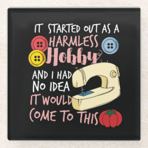 Quiltierung Glasuntersetzer