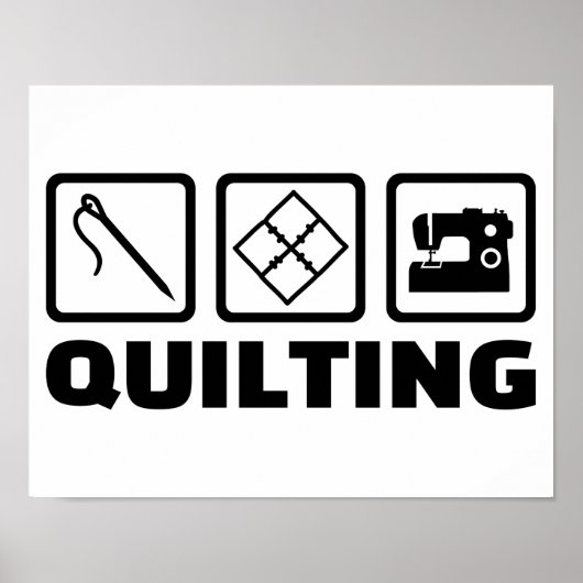 Quiltierung Poster (Vorne)