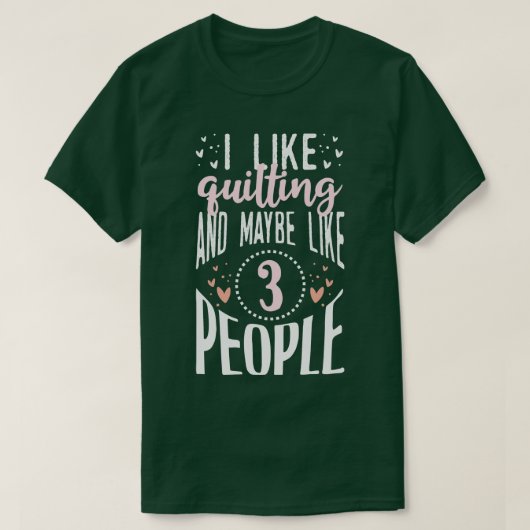 Quiltierung T-Shirt (Design vorne)