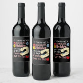 Quiltierung Weinetikett (Flaschen)