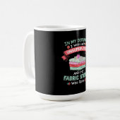 Quiltierwerkzeuge Kaffeetasse (Vorderseite Links)