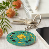 Quiltime Anpassen des Labels Schlüsselanhänger (Seite)