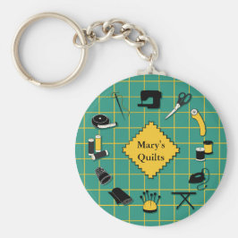 Quiltime Anpassen des Labels Schlüsselanhänger