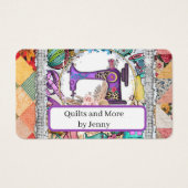 Quilting Business Card (Vorderseite)