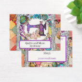 Quilting Business Card (Schreibtisch)