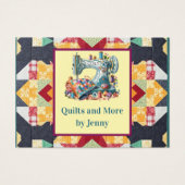 Quilting Business Card (Vorderseite)
