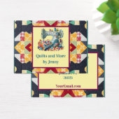 Quilting Business Card (Schreibtisch)