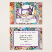 Quilting Business Card (Vorne & Hinten)