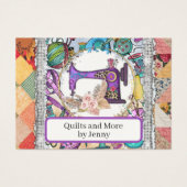 Quilting Business Card (Vorderseite)