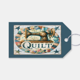 Quilting Business Card Geschenkanhänger