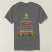 Quilting Christmas Tree  One Long Arm Quilter  T-Shirt (Design vorne)