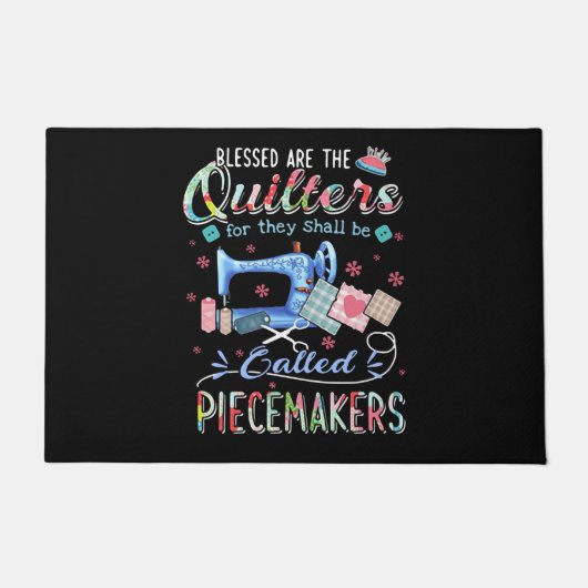 Quilting| Die Quote für sie wird aufgerufen Fußmatte (Vorderseite)