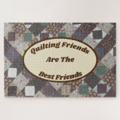 Quilting Friends Patchwork Gestaltungswerk Kunst F Puzzle (Horizontal)