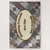 Quilting Friends Patchwork Gestaltungswerk Kunst F Puzzle (Vertikal)