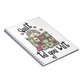 Quilting Granny Notizblock (Rechte Seite)