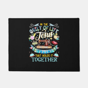 Quilting Im Leben Jesus Fußmatte