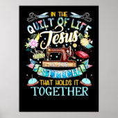 Quilting | Im Leben Jesus Poster (Vorne)