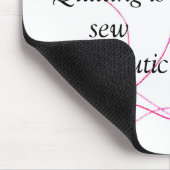 Quilting ist nähen therapeutisches Mousepad (Ecke)