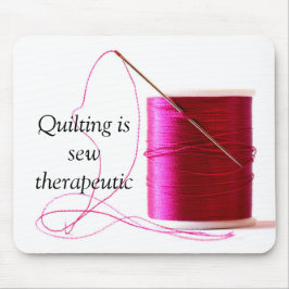 Quilting ist nähen therapeutisches Mousepad