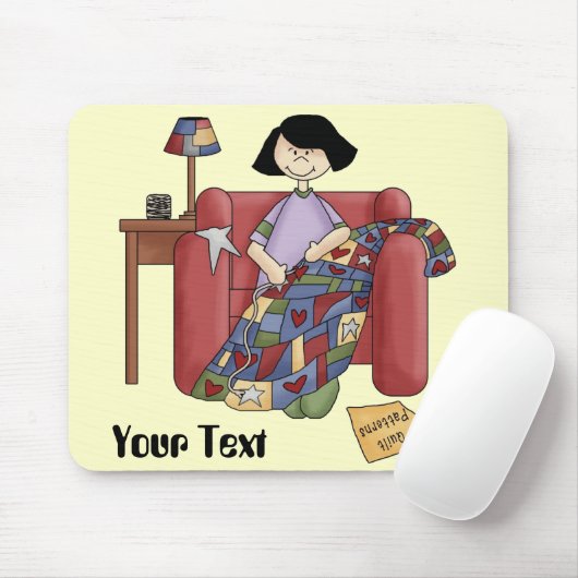 Quilting Mousepad (Mit Mouse)