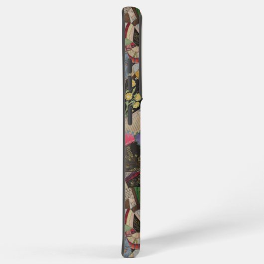 Quilting Patchwork - farbiges Collage Pattern Samsung Galaxy Hülle (Rechte Seite)