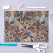 Quilting Patchwork - farbiges Collage Pattern Seidenpapier (Handwerk)