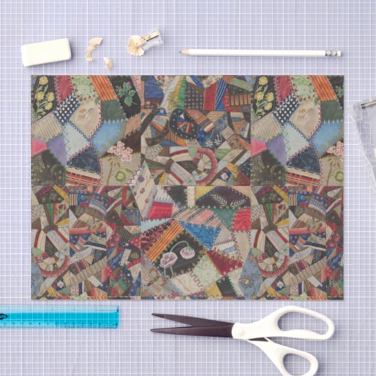 Quilting Patchwork - farbiges Collage Pattern Seidenpapier (Handwerk)
