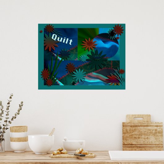 Quilting Poster (Küche)