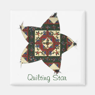 Quilting Star Magnet
