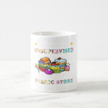 Quilting Unsupervised Fabric Store Kaffeetasse<br><div class="desc">Quilting Unsupervised Fabric Store</div>