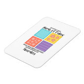 Quilting - Wenige Meter Stoff entfernt Magnet (Linke Seite)