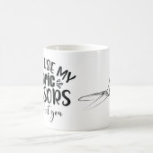 Quilting Wenn du meine Stoffschere benutzt.. Kaffeetasse (Mittel)