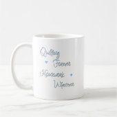 Quiltingforever Kaffeetasse (Links)