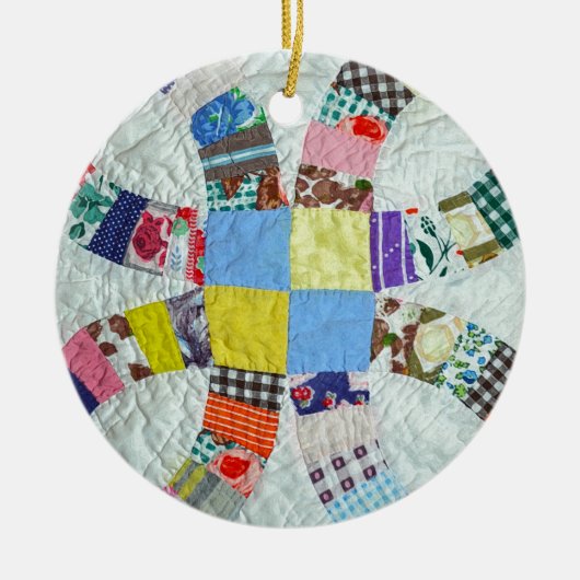 Quiltmuster Keramikornament (Vorne)