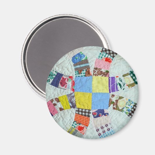 Quiltmuster Magnet (Vorderseite/Rückseite)