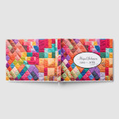 Quiltmuster mit dem Needle Memorial Service Gästebuch (Voll)