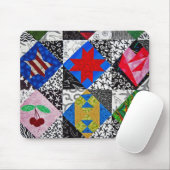 Quiltmuster Mousepad (Mit Mouse)