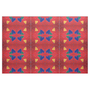 Quilts Herzen Stoff