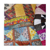 Quilts und Quilting Fliese (Vorderseite)