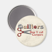 Quiltstellen Magnet (Vorderseite/Rückseite)