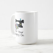 Quilty Kaffee-Tasse Kaffeetasse (Vorderseite Links)