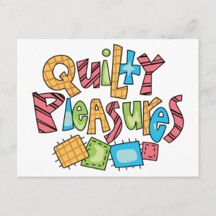 Quilty Pleasys Postkarte